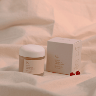 DR. CEURACLE Vegan Kombucha Tea Gel Cream Duo Set (75ml x 2)