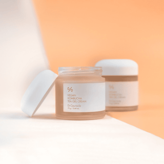 DR. CEURACLE Vegan Kombucha Tea Gel Cream Duo Set (75ml x 2)