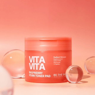 BE THE SKIN Vita Vita Raspberry PDRN Toner Pad (60 Pads / 120ml)