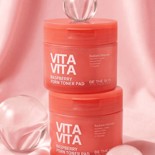 BE THE SKIN Vita Vita Raspberry PDRN Toner Pad (60 Pads / 120ml)