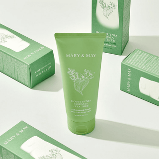 Mary&May Houttuynia Cordata+Tea Tree Cleansing Foam